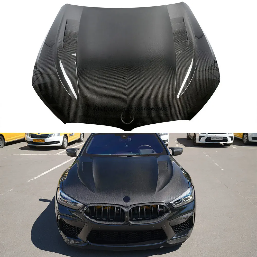 

Carbon Fiber Engine Hood Bonnet for 840i New 8 Series 2018-2022 M8 2019-2022