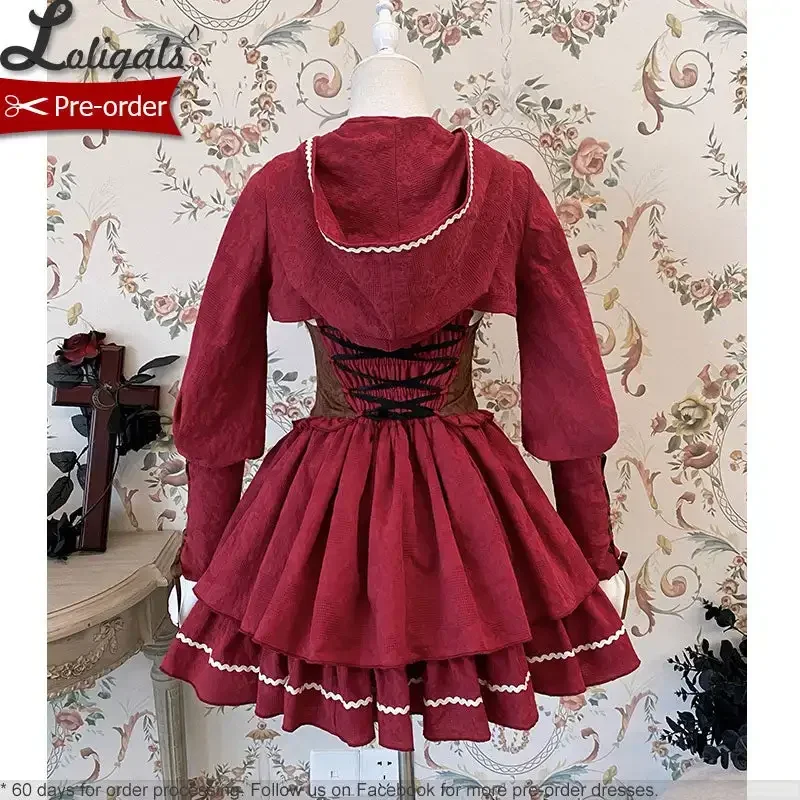 The Hunter ~ Gothic Lolita JSK Dress Mini Corset Dress w. Bolero Top by Alice Girl