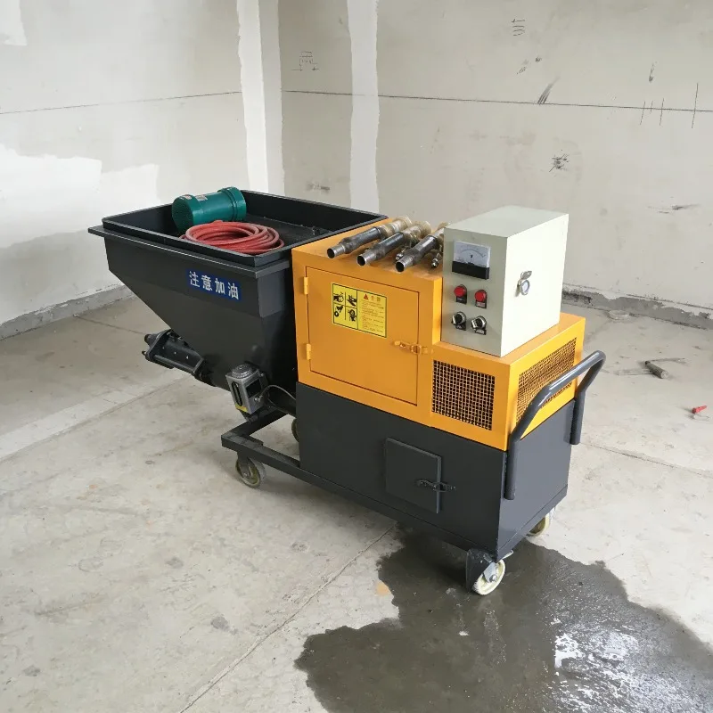 Stable Performance Easy Operation Steel Mortar Plasterer Machine for Industrial Fireproof Coating Customized