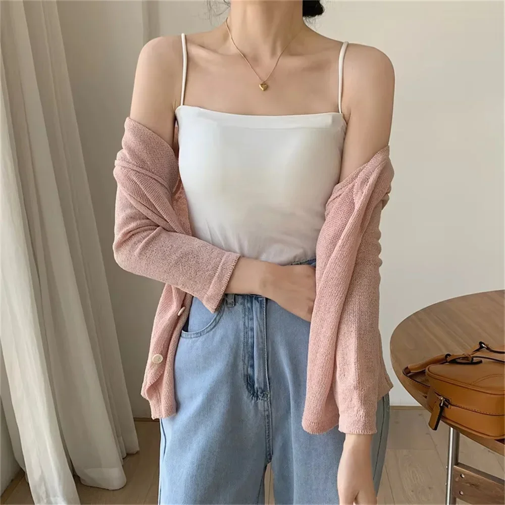 أنثى مثير حمالات الصدر السباغيتي حزام المحاصيل القمم موضة بروتيل Wirefree حمالة سلس الملابس الداخلية أعلى تانك القمم