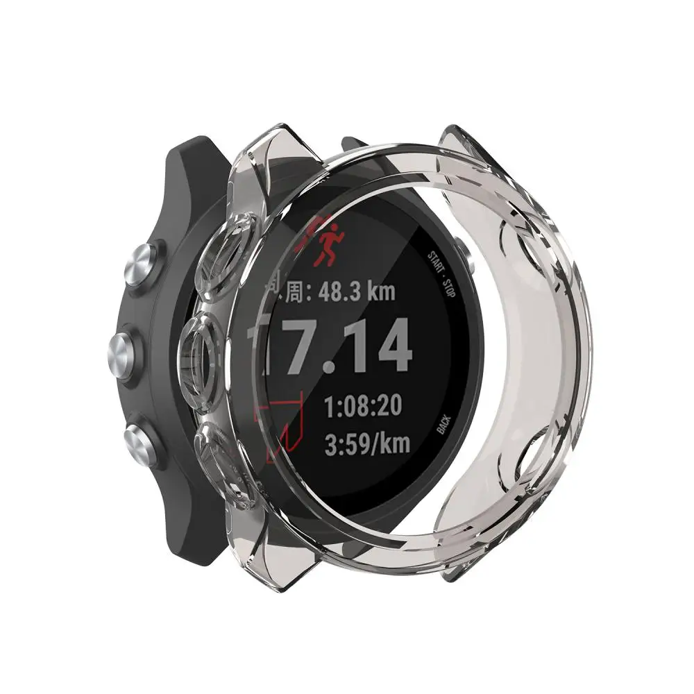 Funda protectora para reloj inteligente Garmin Forerunner 45 Swim2, cubierta protectora de TPU ultrafina para Garmin Forerunner 45 S, venta