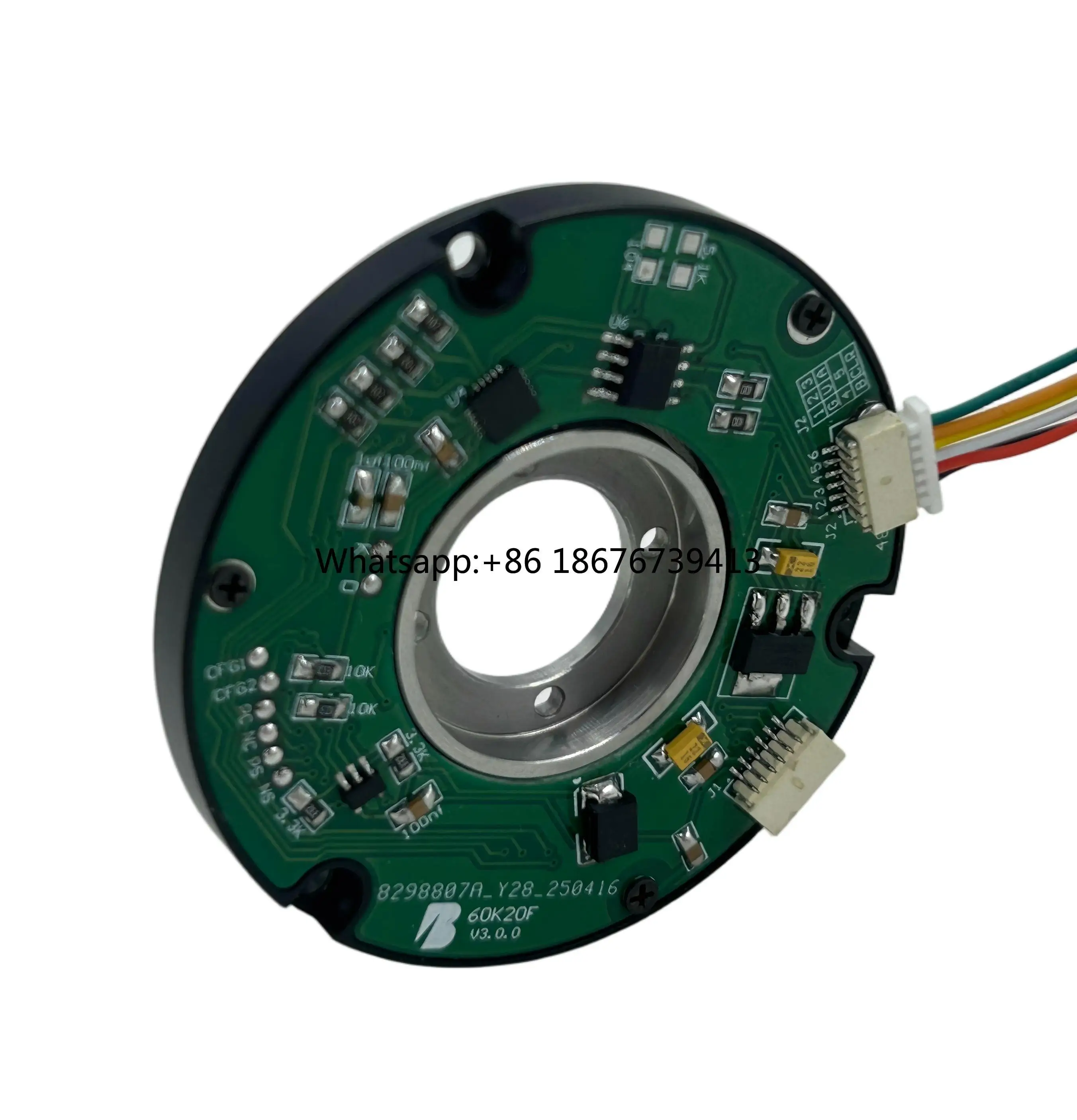 SAR58K24 High Precision Split Absolute Single Turn Hollow Shaft Optical Encoder 58OD 24Bore Ultra Thin Multi-size Rotary Encoder
