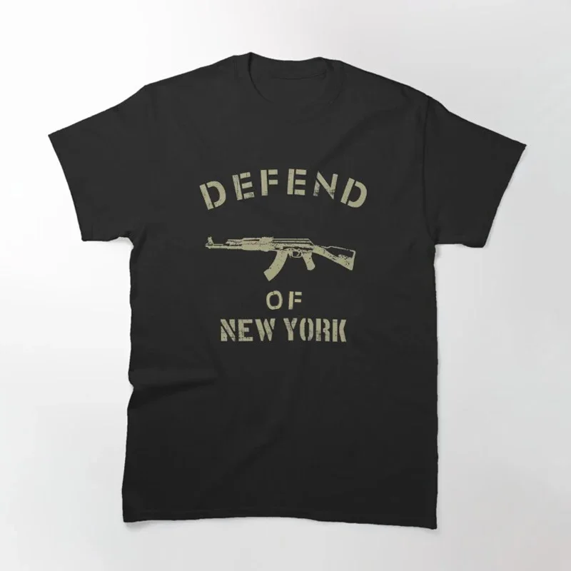 Defend New York T-Shirt New 100% Cotton O-Neck Summer Short Sleeve Casual Mens T-shirt Size S-3XL