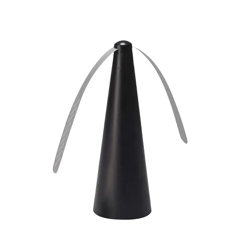 Outdoor Fly Bug Repeller Kitchen Dining Table Meal Pest Fan Desktop Tabletop Electric Battery Operated Food Protector Tool