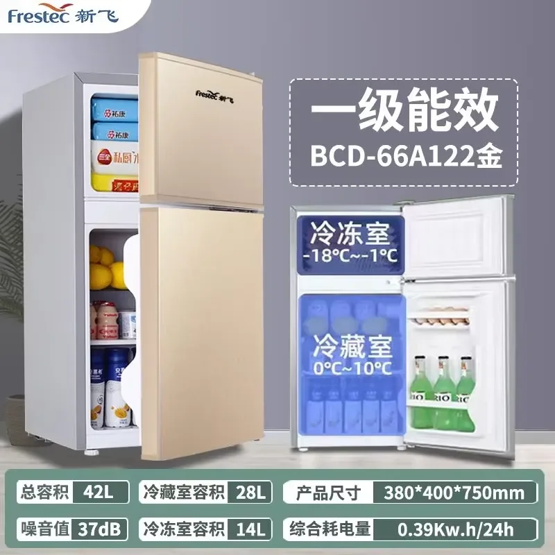 2026for Home Refrigerator Two Door Small White Fridge and Preserving Freshness Dual Use Dormitory Kitchen Freezer