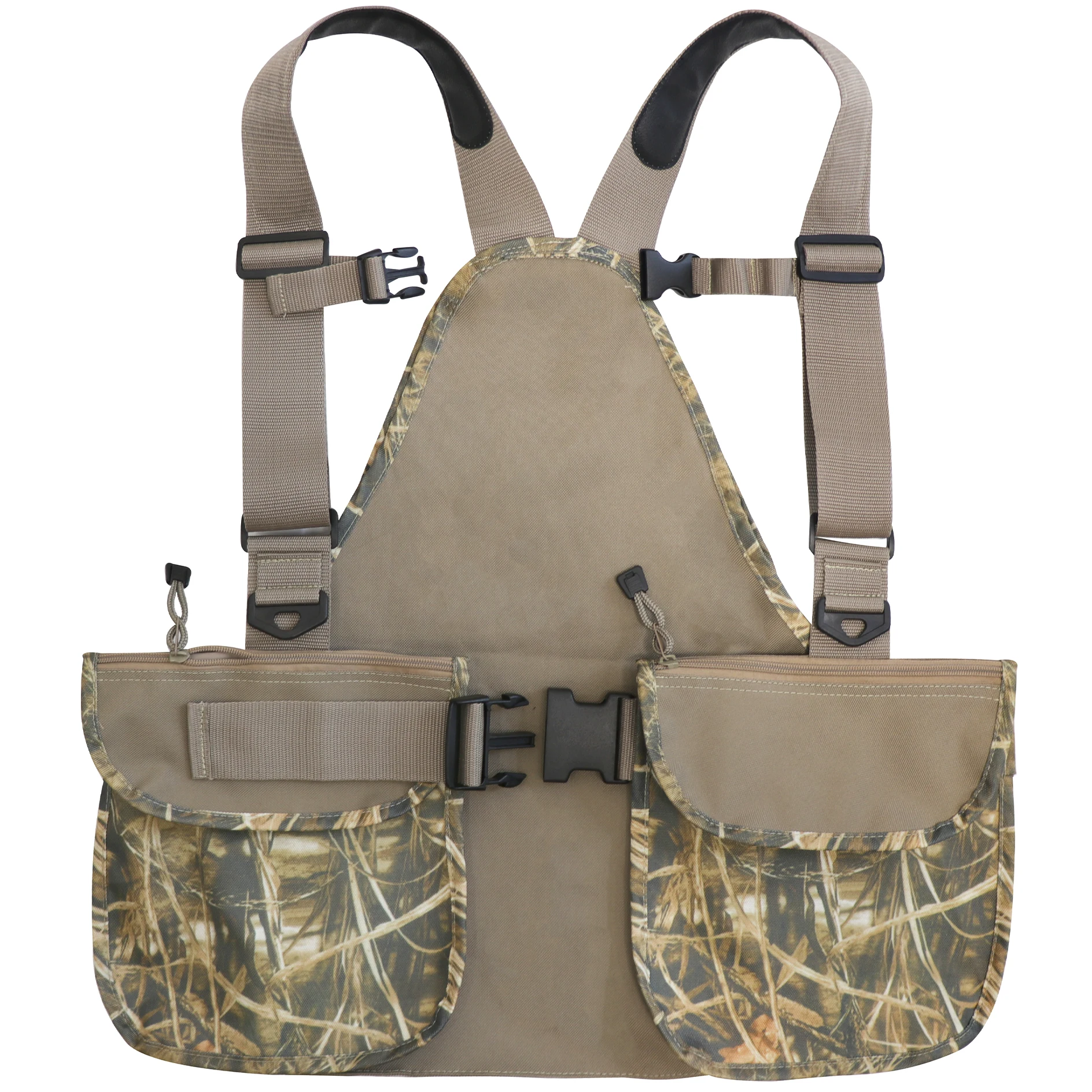 New Professional Orange & Camo Hunting Game Bag Comfortable Qualitatively Executed Unique Vest-Unloading For Field Hunting