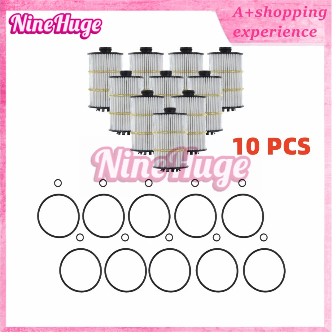 

NEW 1/5/10PCS 079198405D Auto Oil Filter Element 079115561J for Audi A7 S7 A8 S8 S5 4.0TFSI Bentley Continental Flying Spur 4.0T