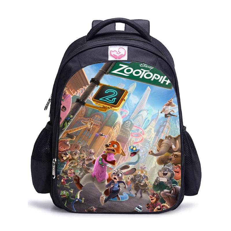 ズートピア 2 バックパック漫画少年少女ブックバッグ小学校整形外科子供用防水ランドセル素敵な Mochilas