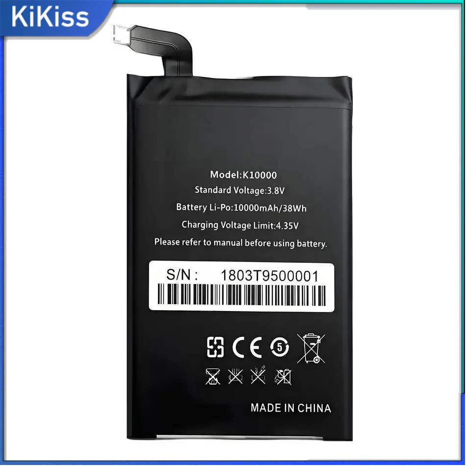 

High Capacity Mobile Phone Battery 10000Mah For Oukitel K10000 MTK6735P