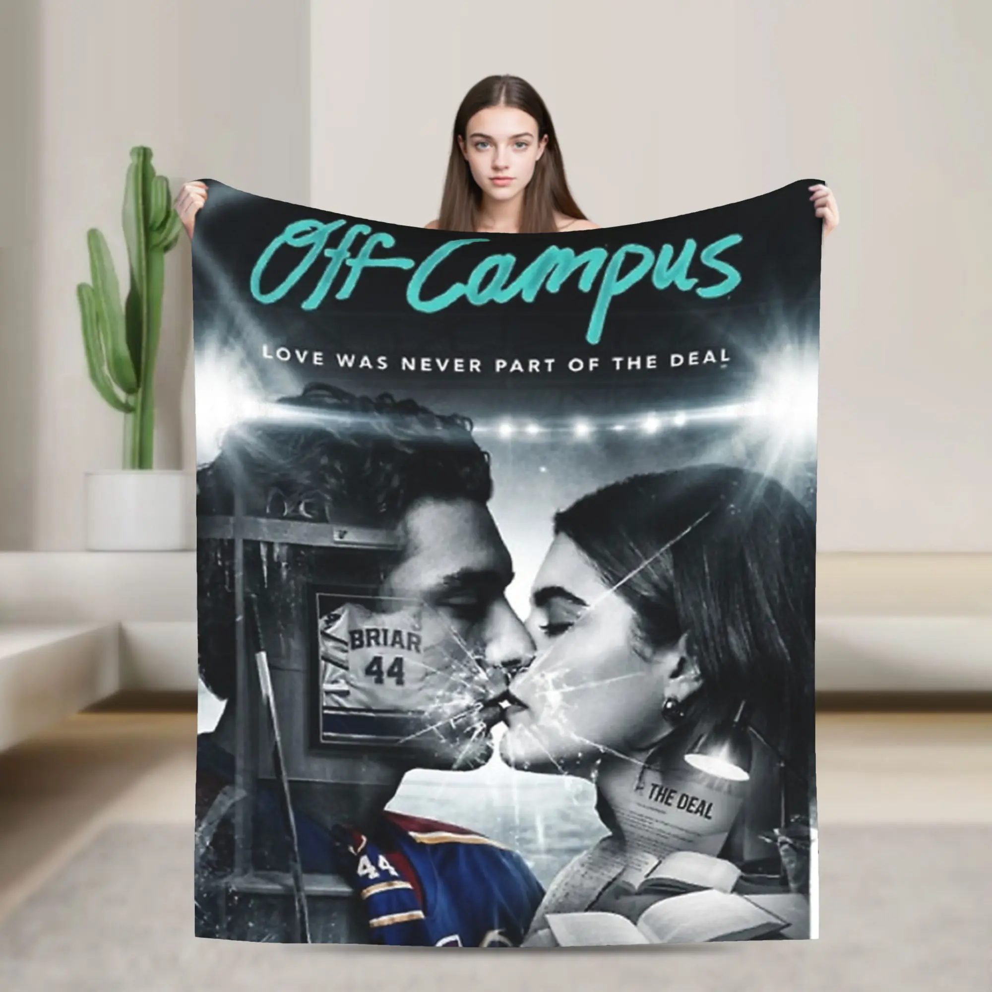 Garrett Grahams Off Campus  Knitted Blankets  Plush Throw Blankets Summer Air Conditioning Printed Ultra-Soft Warm Bedsprea,