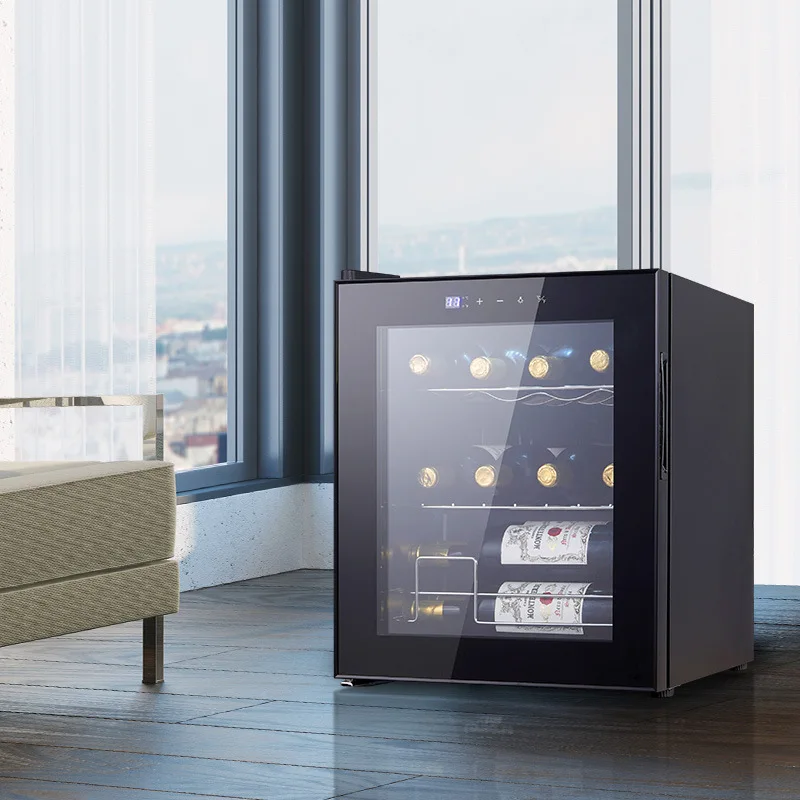 12 pcs constant temperature and humidity wine cabinet living room home ice bar kitchen 48L wine cabinet manufacturer wholesale