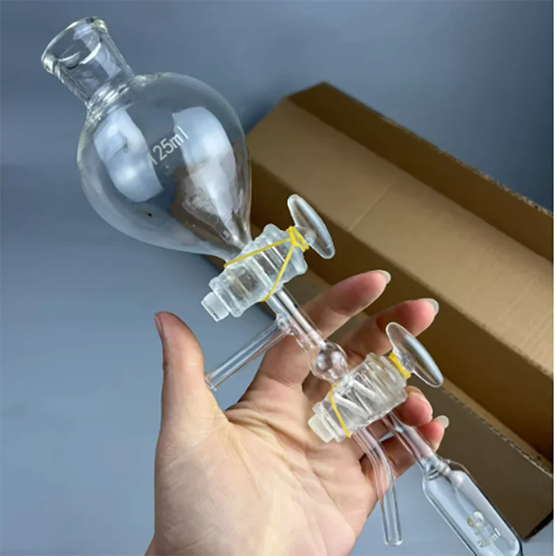 

Пипетка для подвешивания почвы, стеклянная пипетка, 25 мл, стакан с трехходовым клапаном