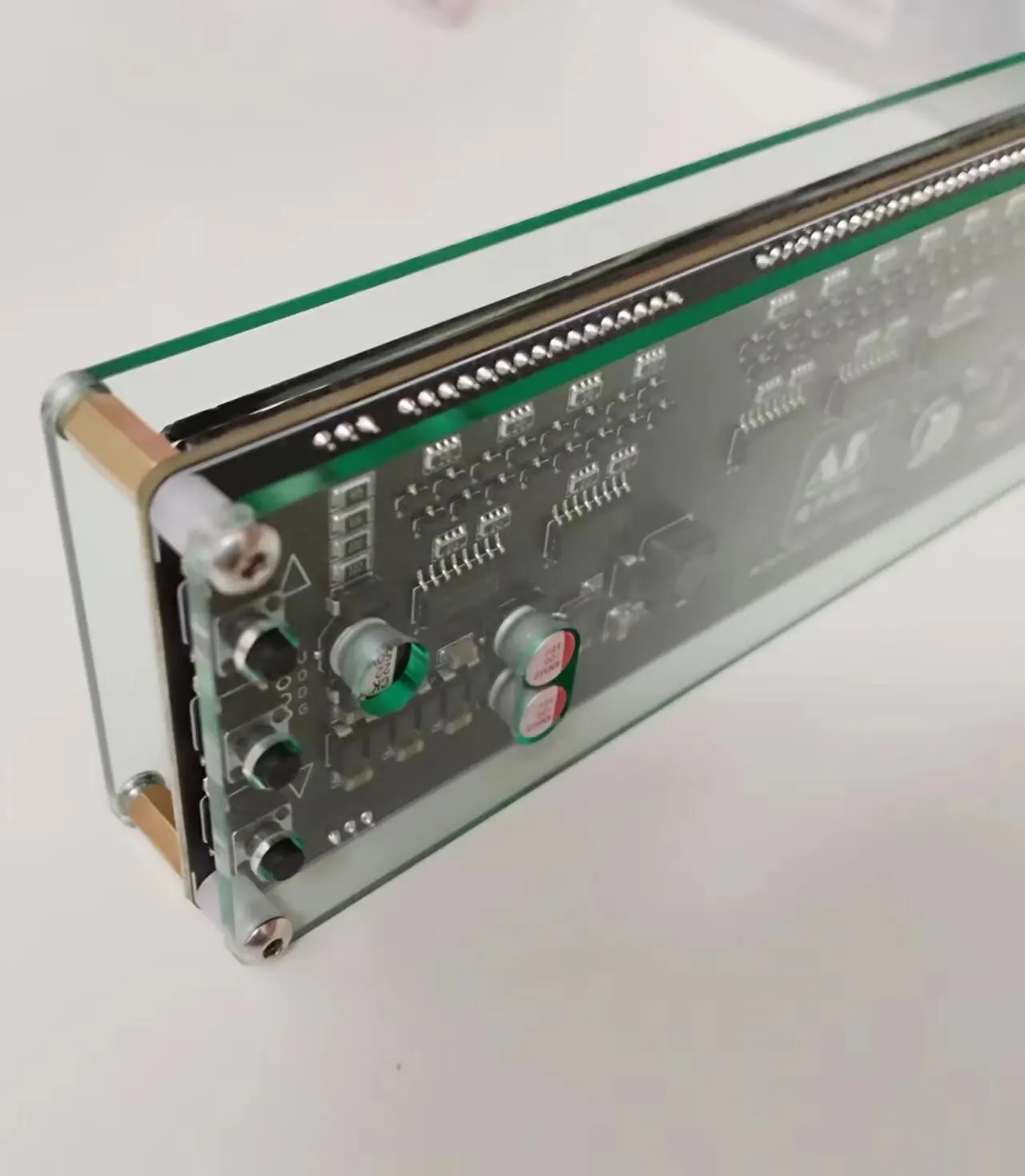 AK2515VFD V3.0 Voice-Controlled Music Spectrum Indicator Electronic Digital Clock Voice-Controlled or Wired Control