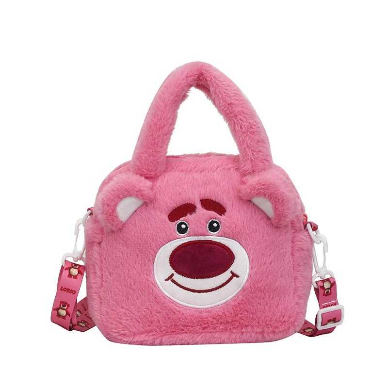 Sac à main en peluche Sanurgente Cartoon pour enfants, Hello Kitty, Kuromi, Melody, Cute Crossbody Bag, Anime Figure, Initiated Bags, Birthday Gifts