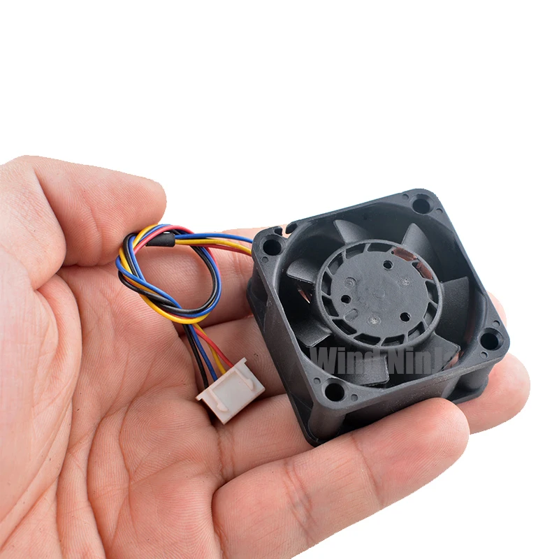 (2pcs) DBTA0420B2U 4cm High Speed Cooling Fan 40x40x20mm DC12V 0.50A 4-Pin Power Supply 15600RPM for Computer Hardware