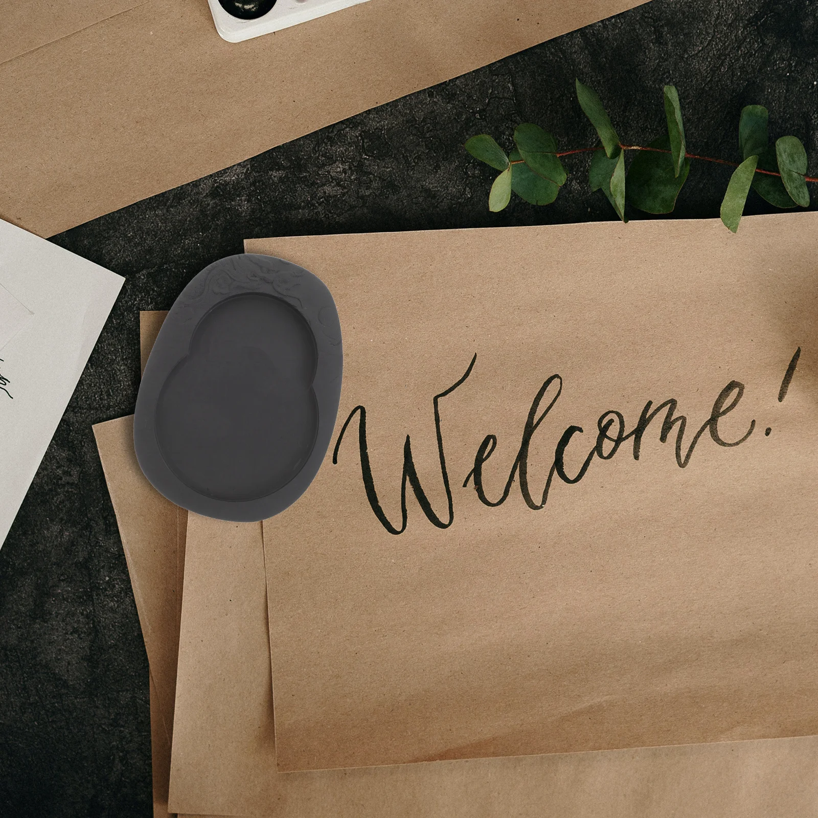 Artistic Calligraphy Supplies Chinese Ink Stone Accessory Plate Painting Inkslab