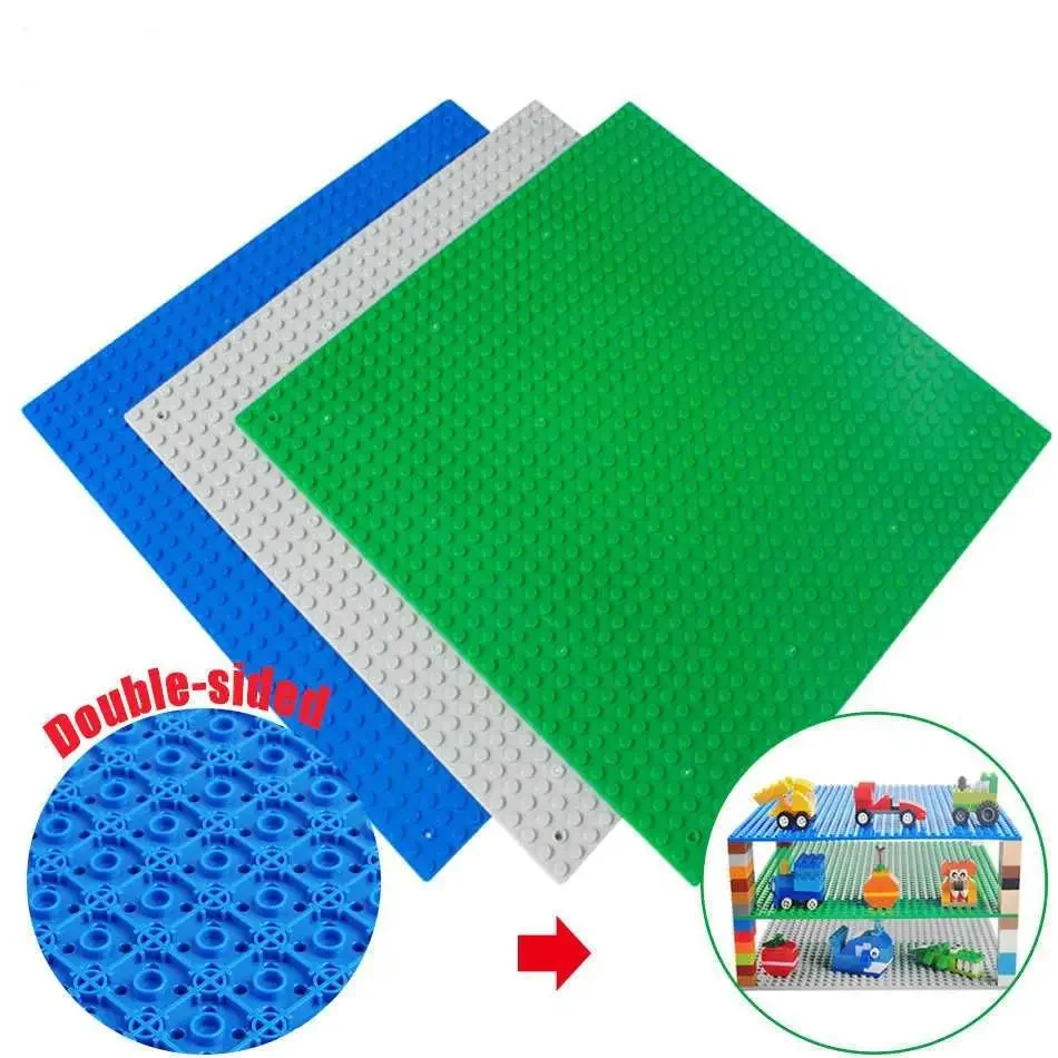 32x32 Dots Double-Sided Bottom Plate Plastic Toy Bricks Child Gifts Diy Display Building Block Baseplate kids Educational Toy