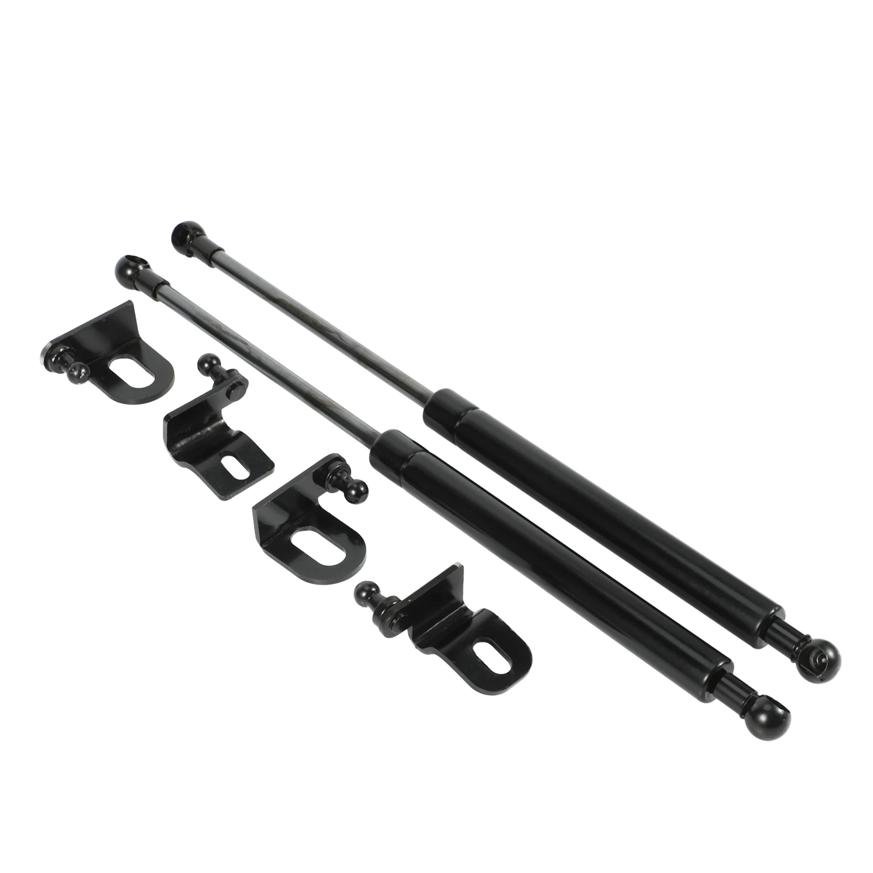 For Toyota Prius XW30 2009-2015 Two Sides Auto Front Hood Bonnet Modify Carbon Fiber Gas Struts Lift Support Shock Damper