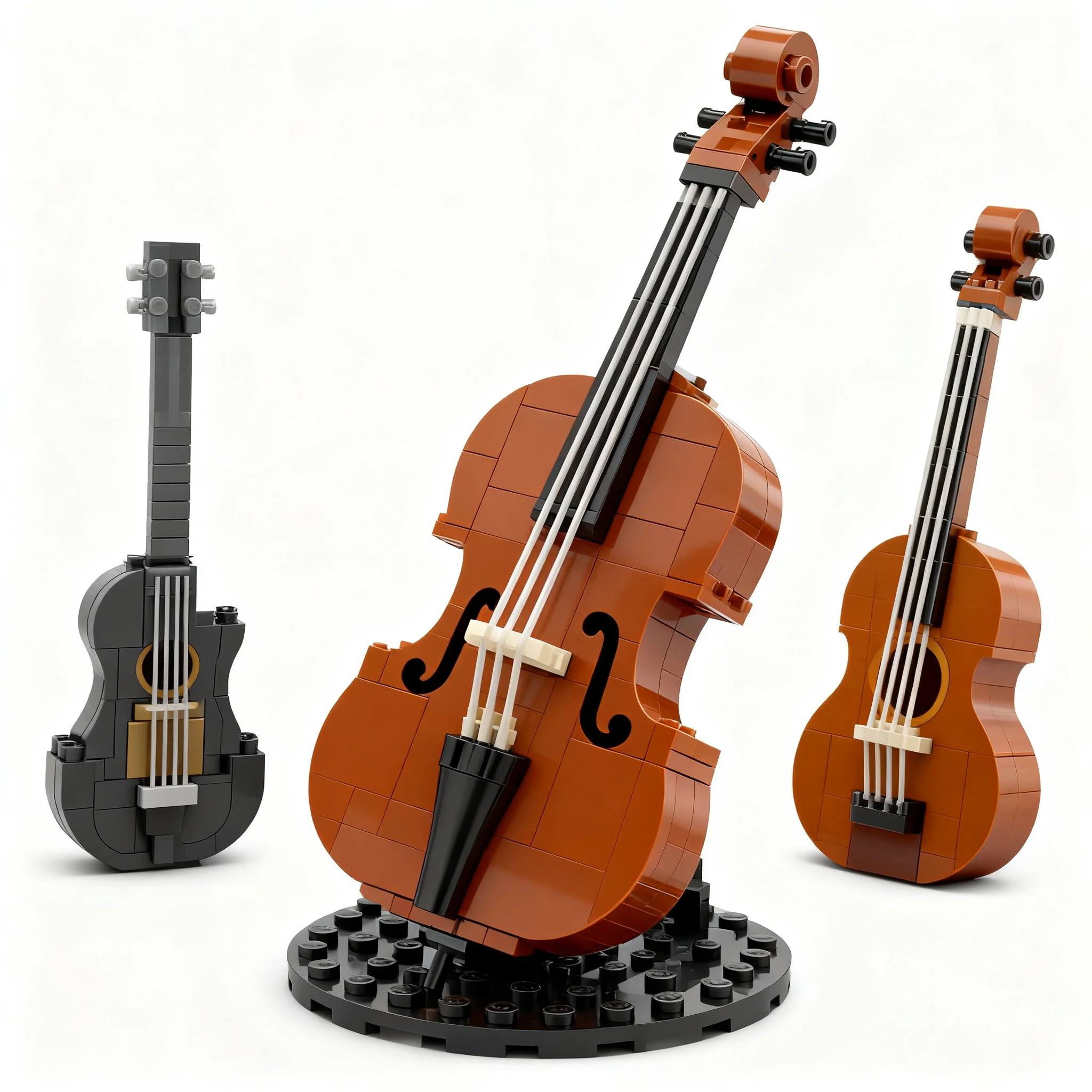 1076pcs MOC Star Battle Cantina Band Model Building Blocks Christmas Gift Toys Construction Collection Display 3D Art Craft Idea