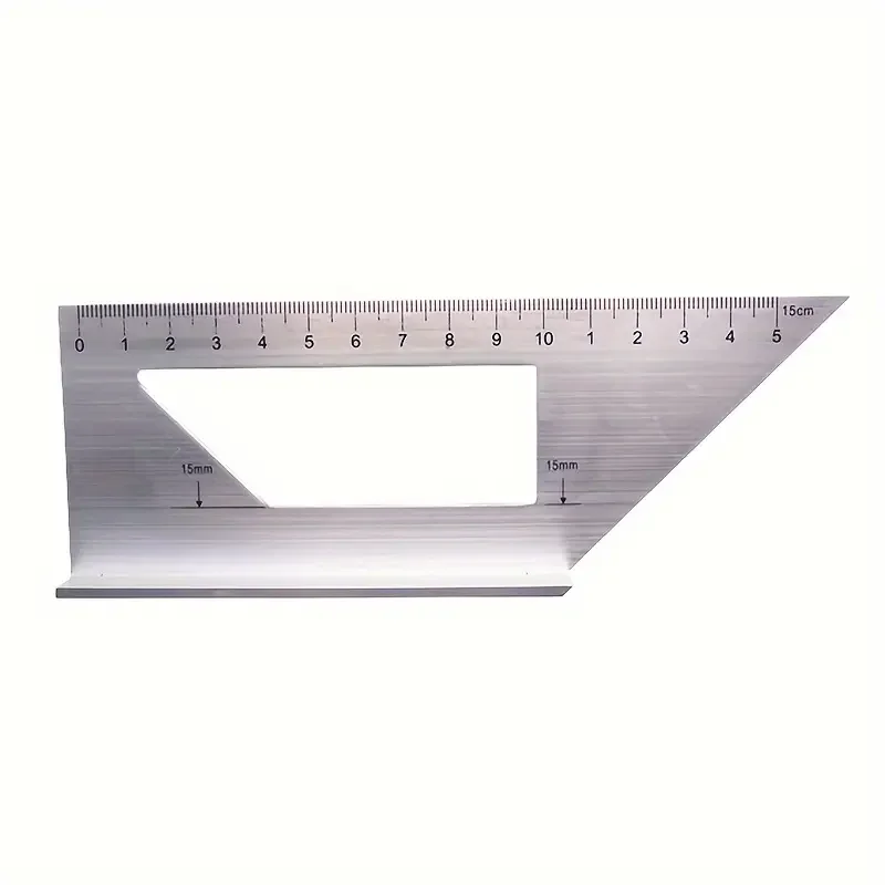 45 90 Degree Angle Ruler Woodworking Marking Gauge Accurate Measure Tool Combination Ruler 1PC Woodworking Marking Ruler