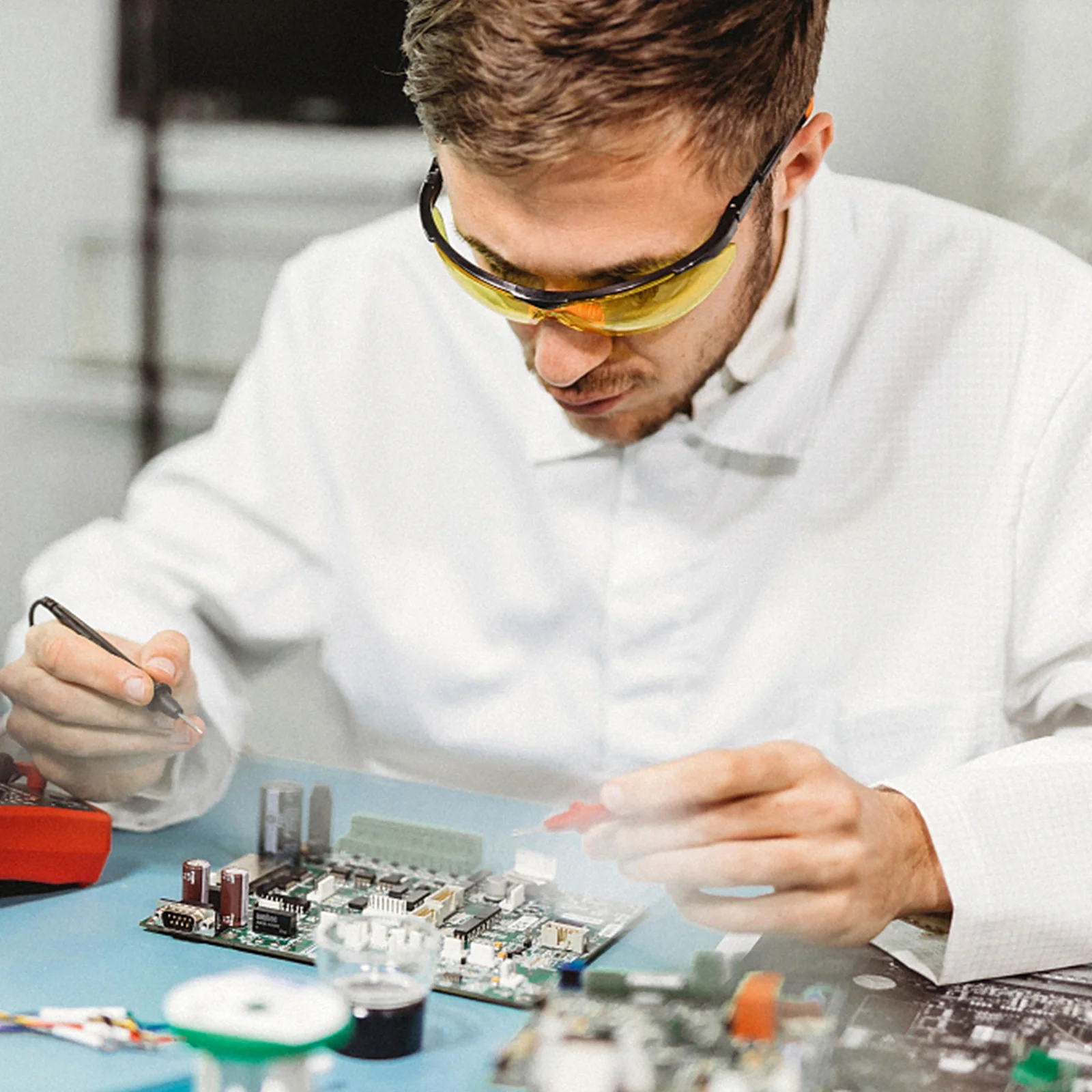 

6 шт. тепло для материнской платы, алюминиевый охладитель, алюминиевый радиатор, кулер микросхемы, совместимый с Raspberry Pi 4B