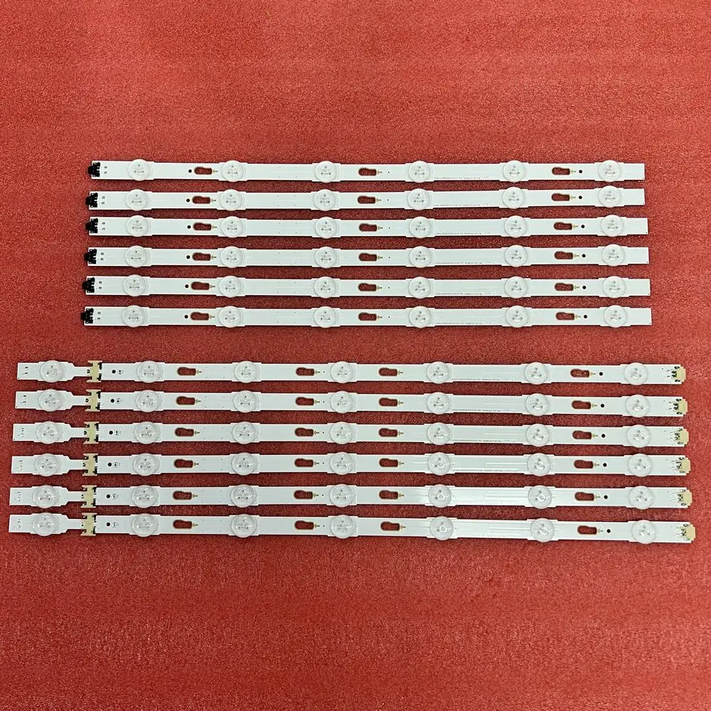 Striscia LED per Samsung UE50JU6470U UE50JU6500 UE50MU6500 UN50JU7100 UN50MU6070 UN50MU6300 UN50JU6500 BN96-34796A 34795A 34709A