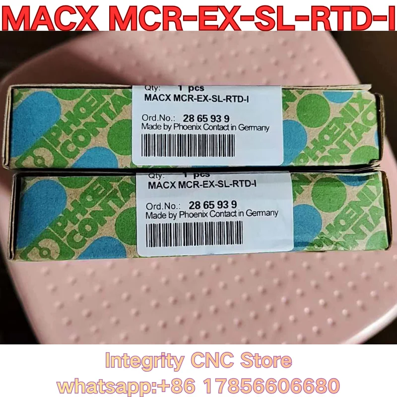 New MACX MCR-EX-SL-2NAM-T-SP PLC 2924090 MACX MCR-EX-SL-RTD-I 2865939 plc module
