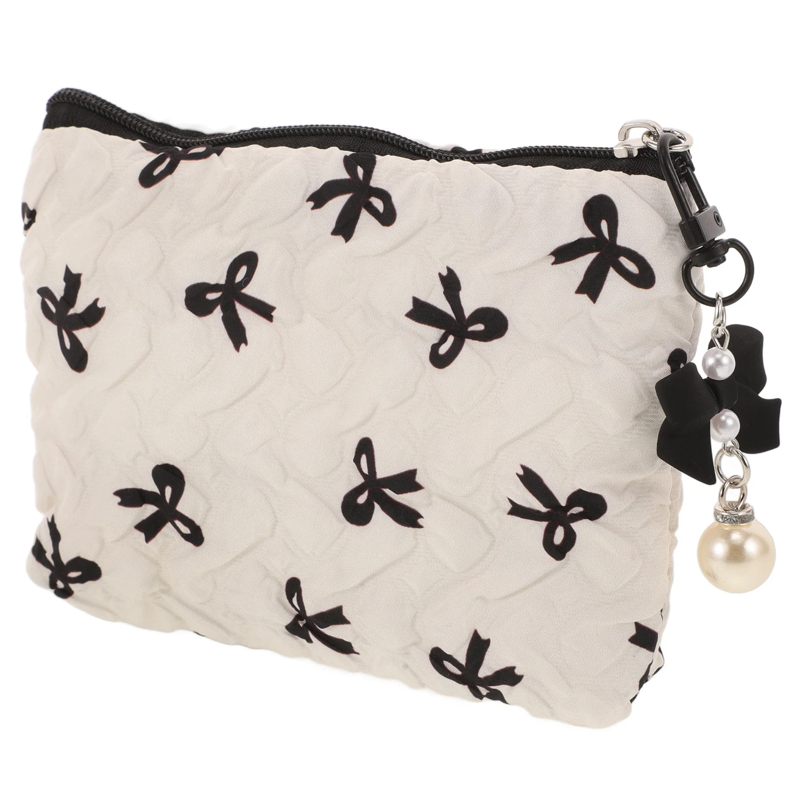 

Bowknot Bag Small Makeup Organizer Portable Travel Toiletry Bag for Women Stylish Lightweight Makeup Pouch Travel