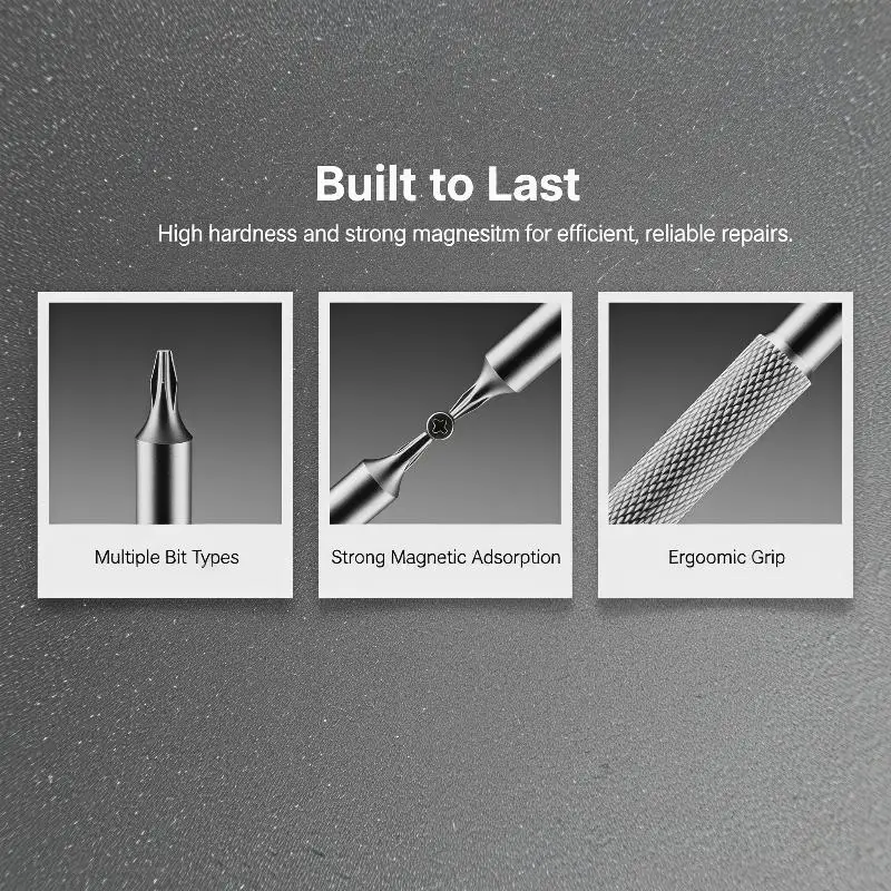 25-in-1 Mini Screwdriver Set Durable Small Precision Screwdriver Kit for Laptop Eyeglass Phone Repair Travel Use
