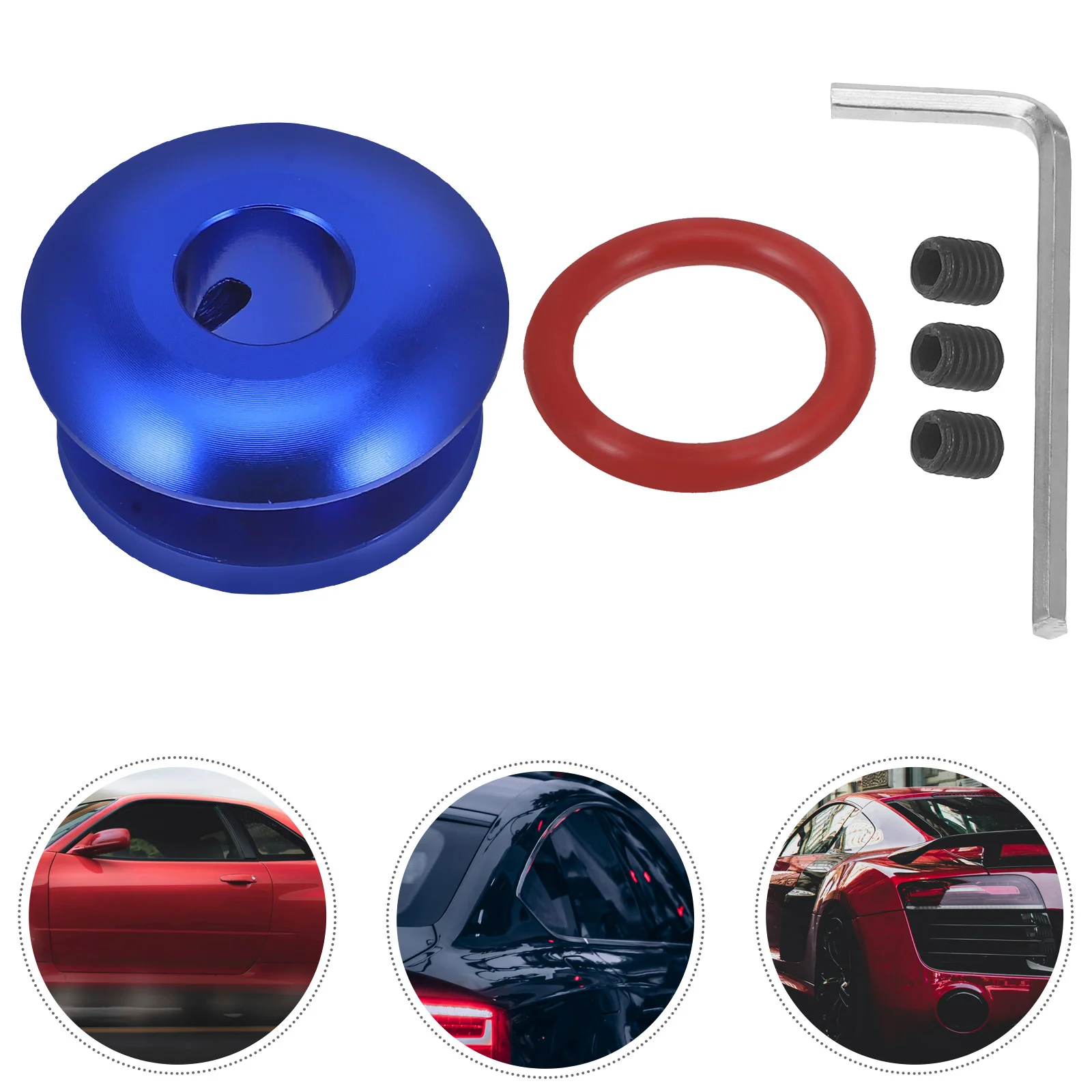 

Gear Head Limiter Shifting Stopper Knob Boot Buckle Accessories Adapter Aluminum Alloy Stick Connector