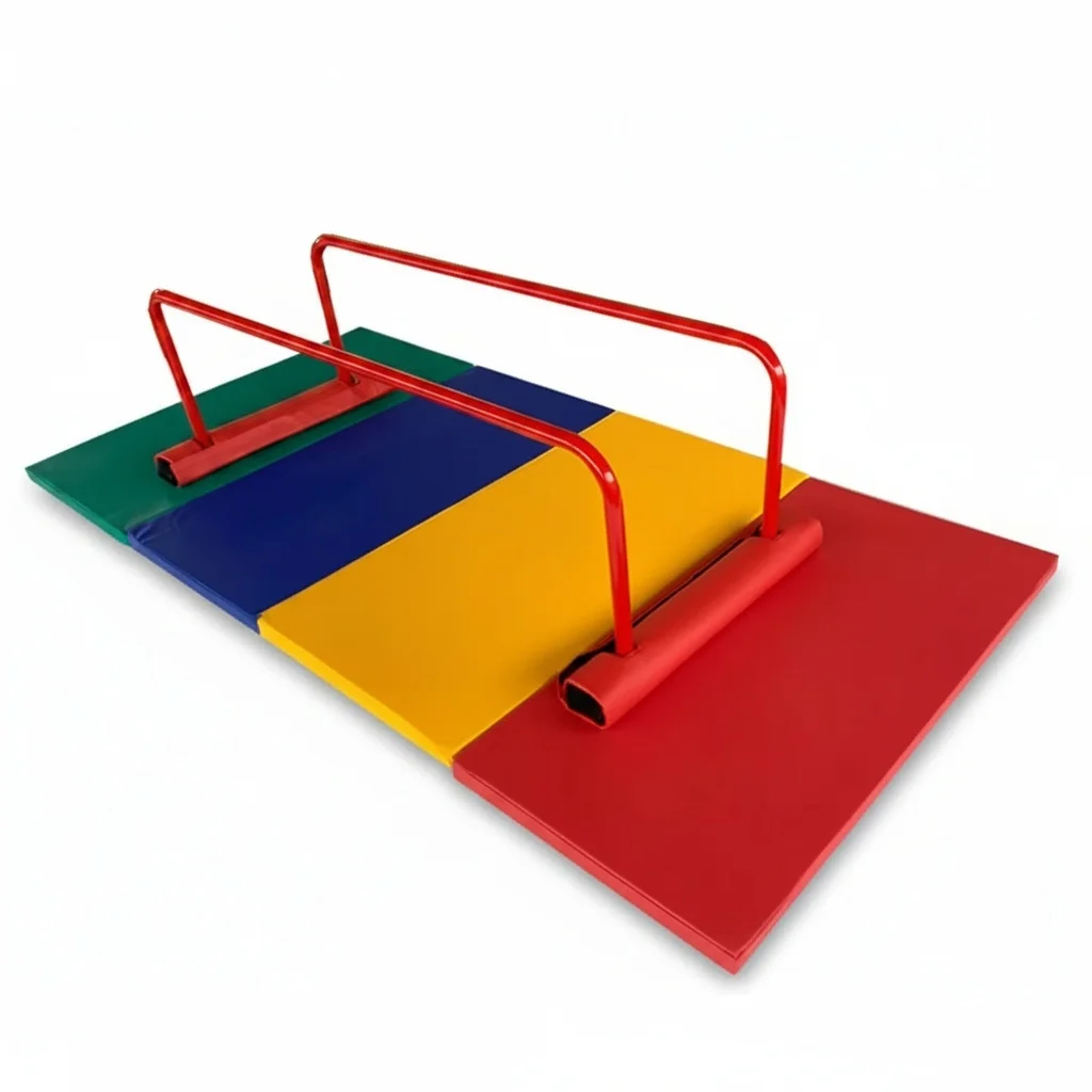 Short Parallel Bars, Metal Kids Gymnastics Equipment, Children Fitness Training, Fun Playground Equipment, for School