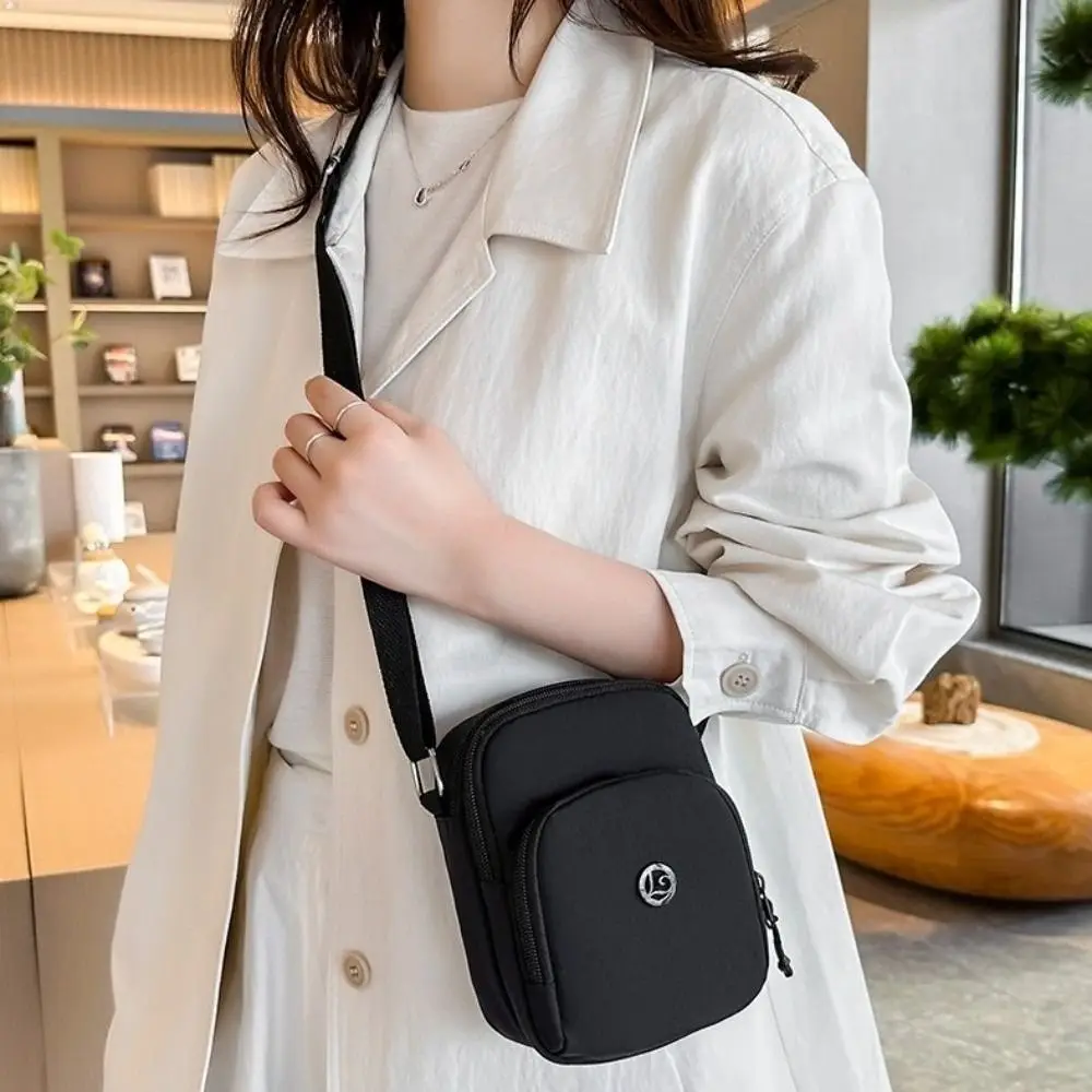 

Модная сумка через плечо с длинным ремнем, универсальная легкая сумка-мессенджер с несколькими карманами для девушек и женщин