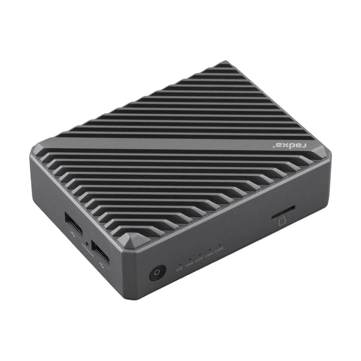 كمبيوتر لوحي واحد Radxa E24C - Rockchip RK3528A رباعي النواة A53 4x GbE USB-C Power LPDDR4/SD يدعم