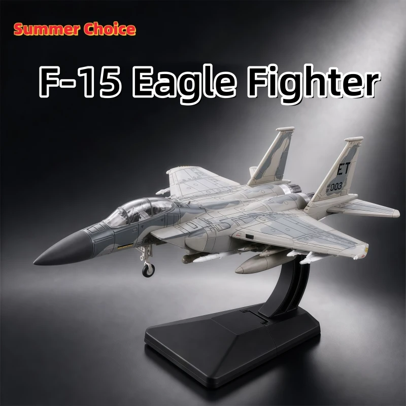 1/72 Scale Creative Military Series F-15 Eagle Fighter Building Blocks Glue Free Multi-Role Heavy Aircraft Kit Toy For Xmas Gift