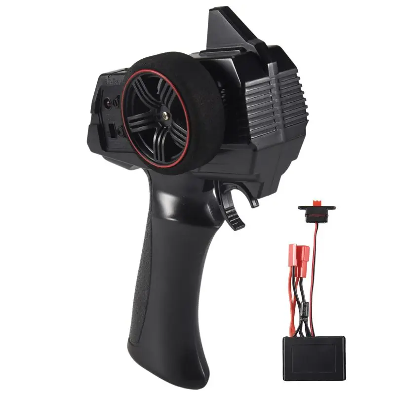A84F-AX-7S AX7S 2.4G 3CH Transmitter Remote Controller With 2 In 1 Receiver ESC For WPL D12 MN D90 MN99S MN86 RC Car RC Boat