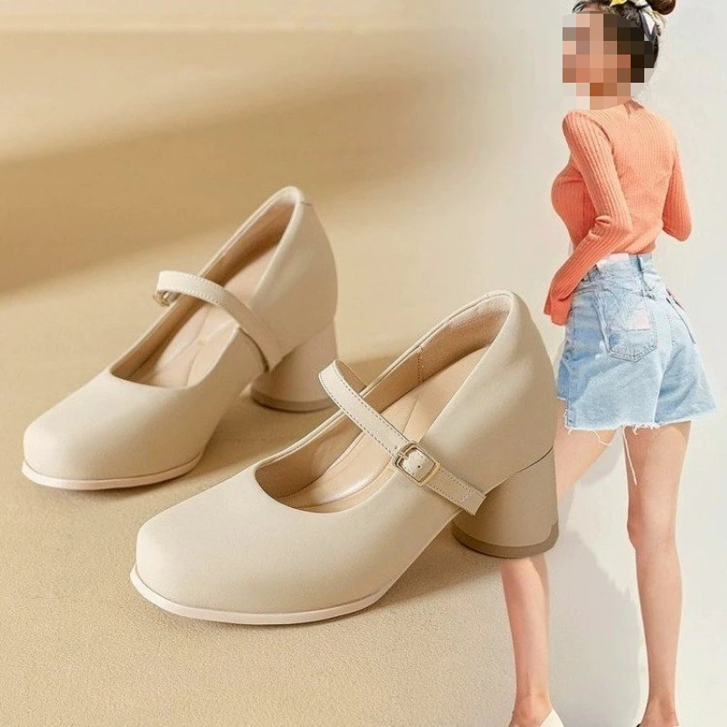 

Retro Single Shoe for Women, 2026 New Style, Versatile and Comfortable, Suitable for Spring and Summer, Mary Jane Style