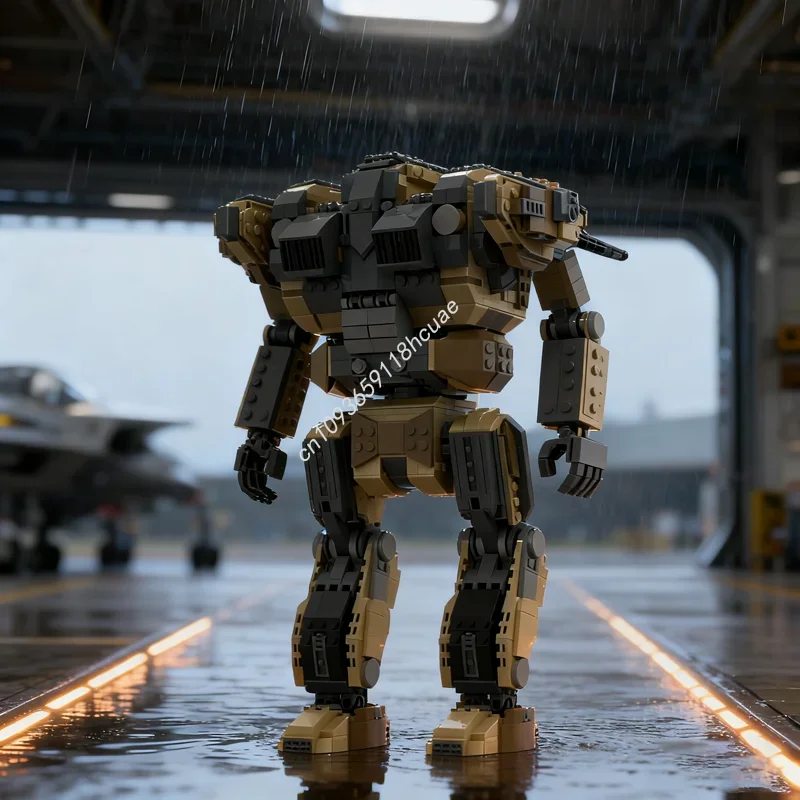 

Набор строительных блоков MOC Battletech Blackjack Spaceed, 1616 деталей, архитектурная модель, игрушка-конструктор, идея для подарка на Рождество и День рождения для детей