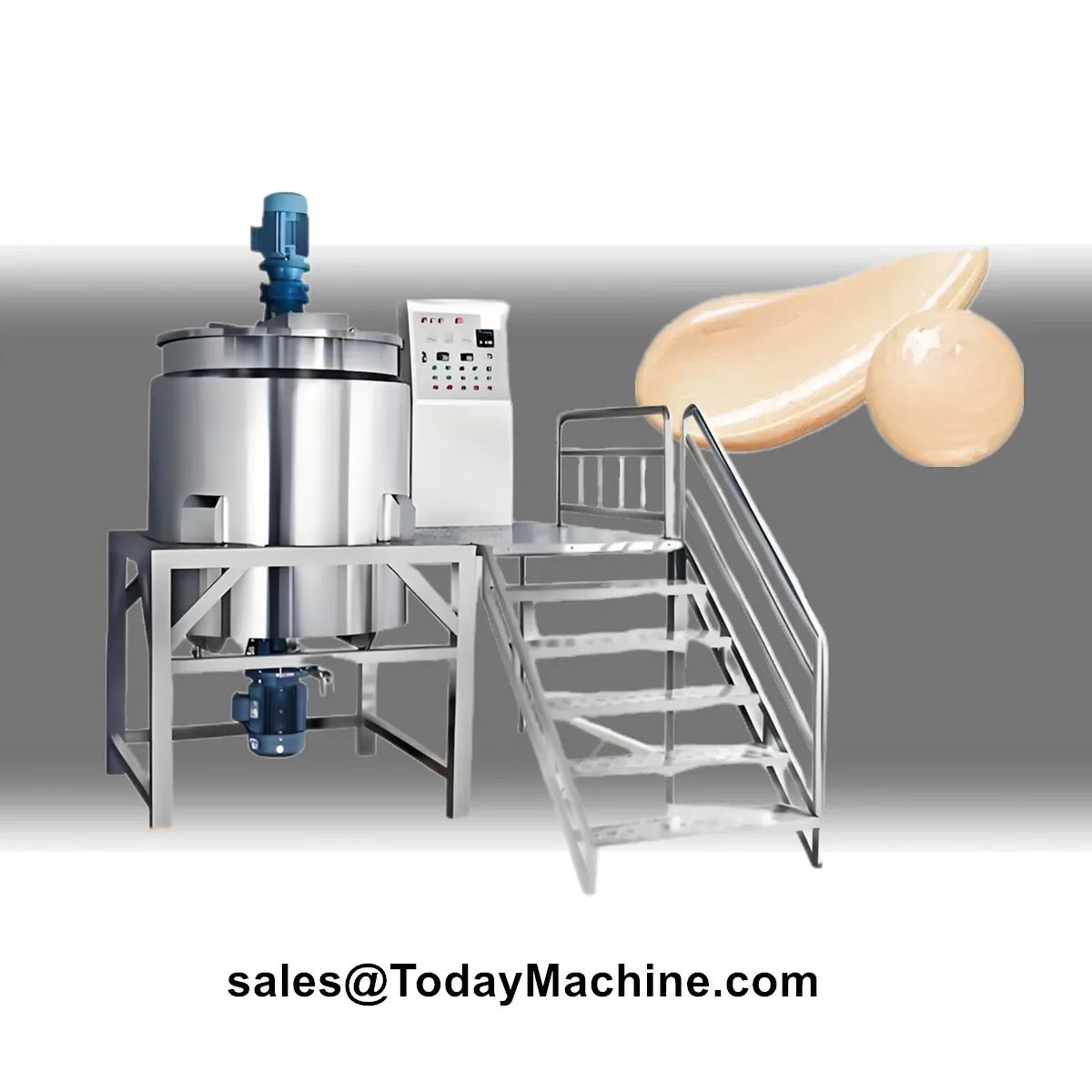 خزان خلط مستحلب عالي القص لصابون الشعر السائل وحمام الجسم