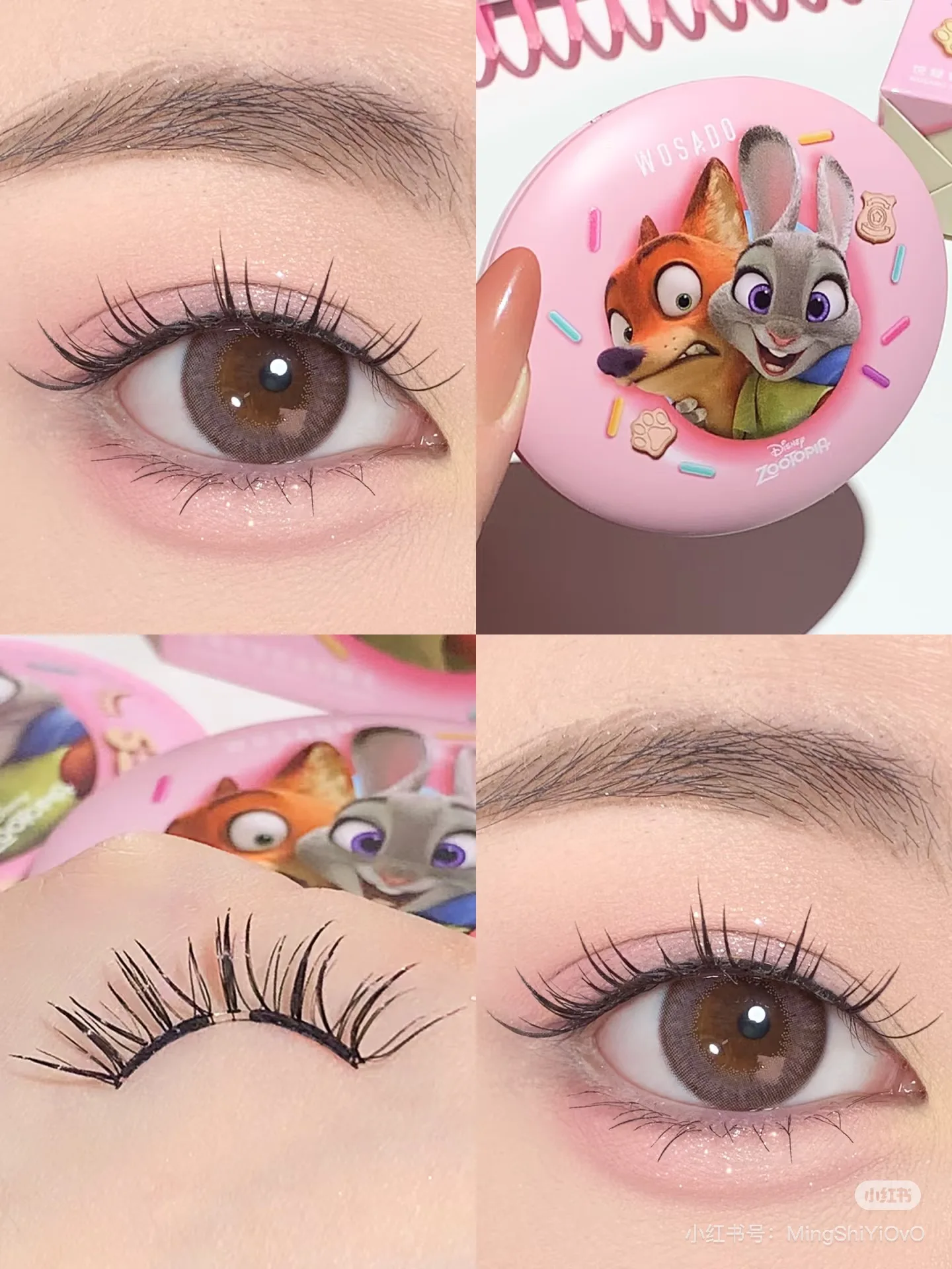 WOSADO 3D Magnetische Falsche Wimpern Pinzette Set Kosmetik Natürliche Nerz Falsche Wimpern Professionelle Wimpern Verlängerung Make-Up-Tool