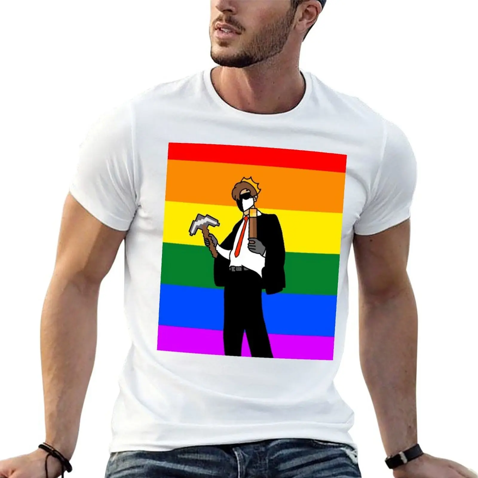 ranboo team fanart T-Shirt new gifts and t-shirts oversized mens funny t shirts