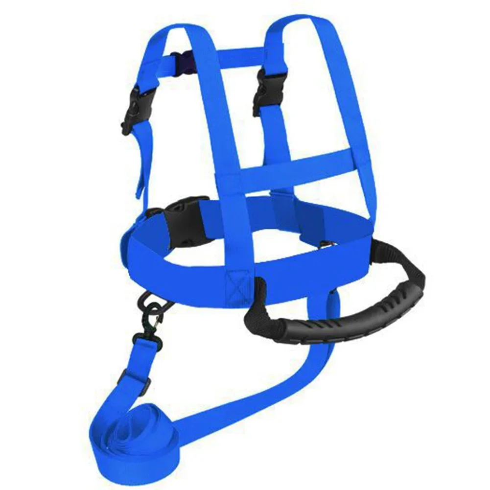 Adjustable Ski Harness Black Kids Ski Training Comfortable Fit For Kids Easy To Attach Leash Lightweight Design