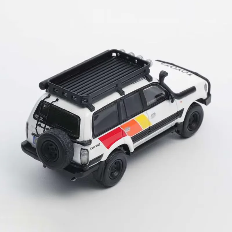 先行販売 GCD 1:64 スケール ランドクルーザー LC80 合金シミュレーションメタルカーモデル装飾品お土産ディスプレイコレクション趣味のギフト