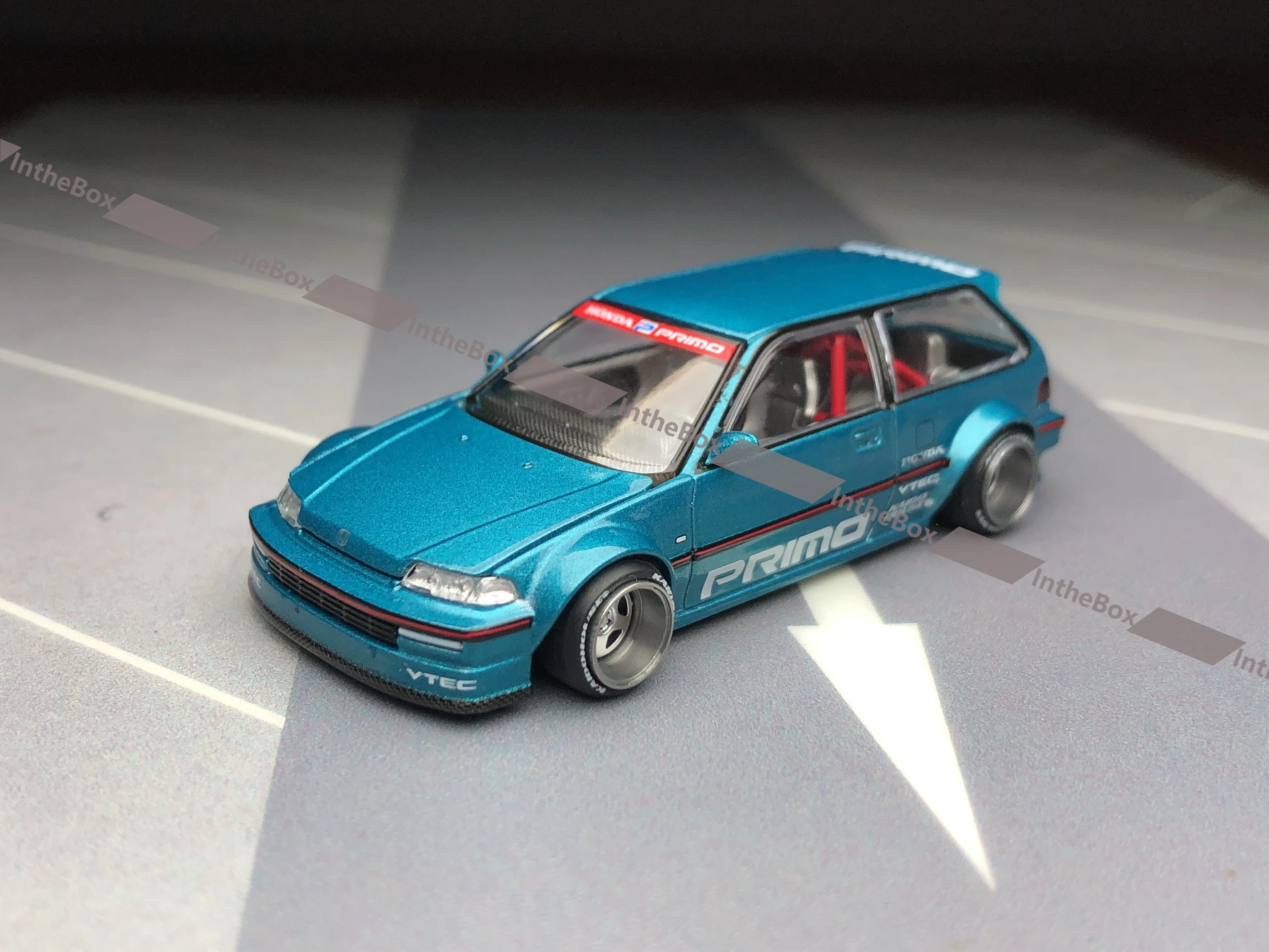 

Kaido House Mini GT 1:64 Civic (EF) Kaido Works V1 Tahitian Green KHMG126 Коллекция литых моделей автомобилей, ограниченная серия, игрушка для хобби