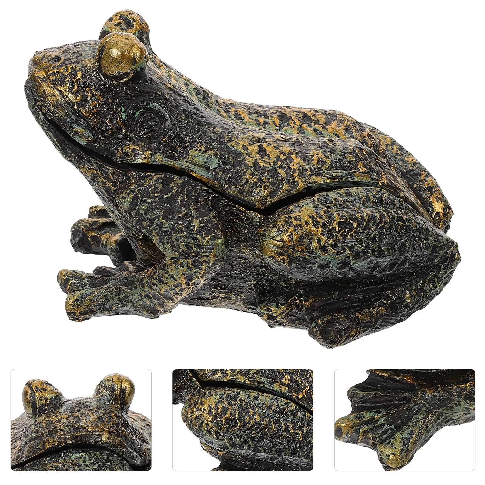 

Key Hider Box Outdoor Garden Resin Fake Weatherproof Storage Holder for Safe Keeping