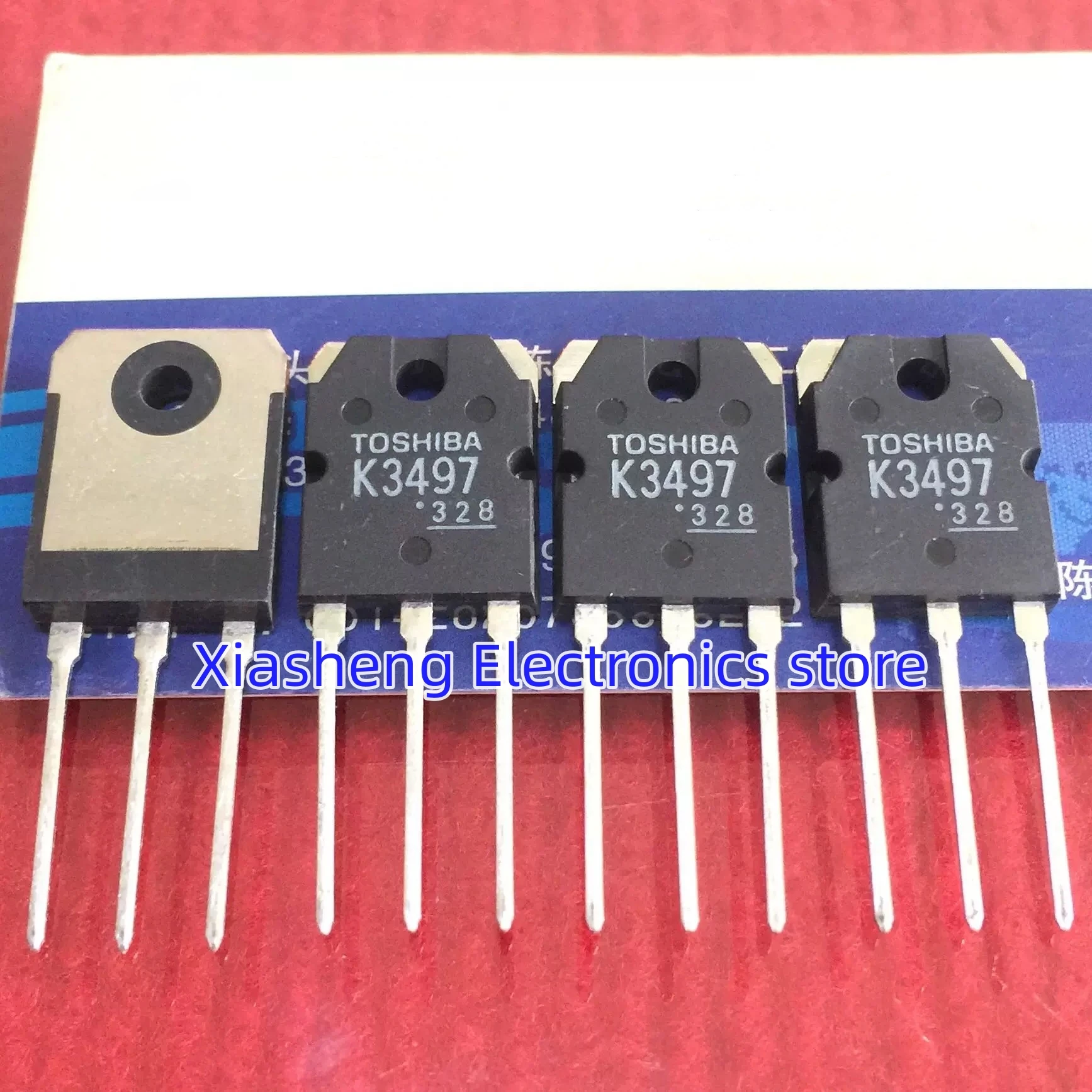 

New Original 1Pair 2SK3497 K3497 + 2SJ618 J618 TO-3P Audio Amplifier Transistor In Stock