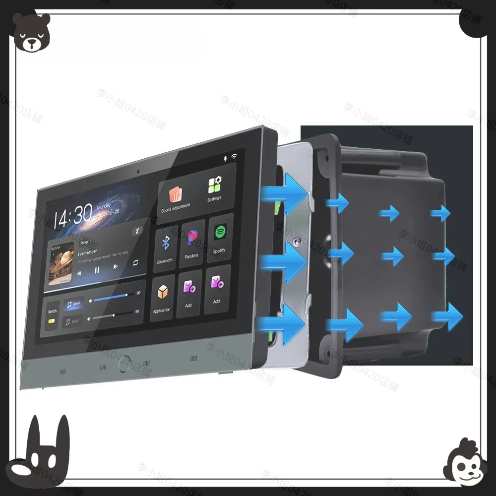 Wzmacniacz Ścienny WiFi Blueto – Audio Music System For Home recenzja i cena