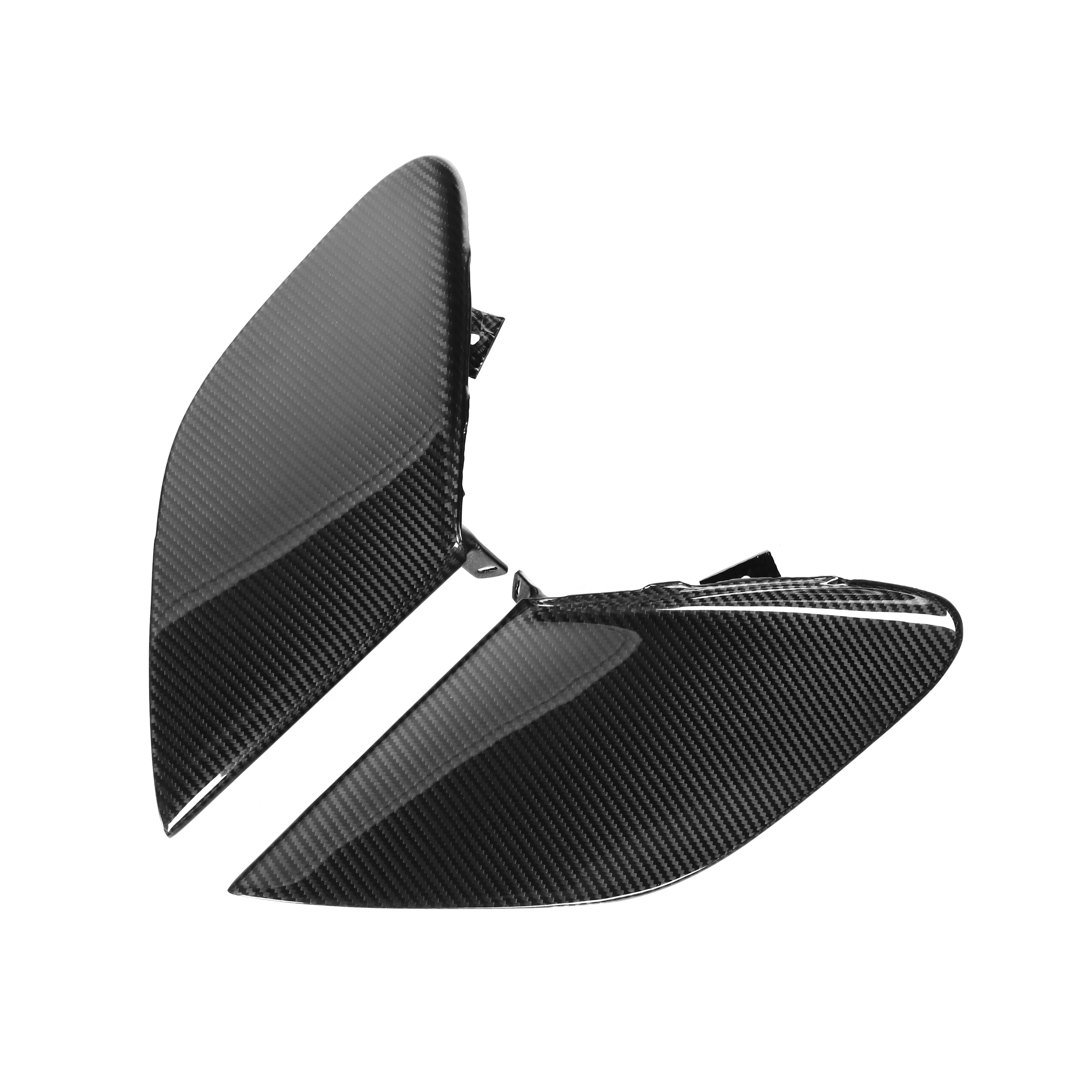 STLF2015-2018 لفيراري F488 N نمط ألياف الكربون الجافة عالية الحاجز الزخارف طقم الجسم المصد الجديد #3