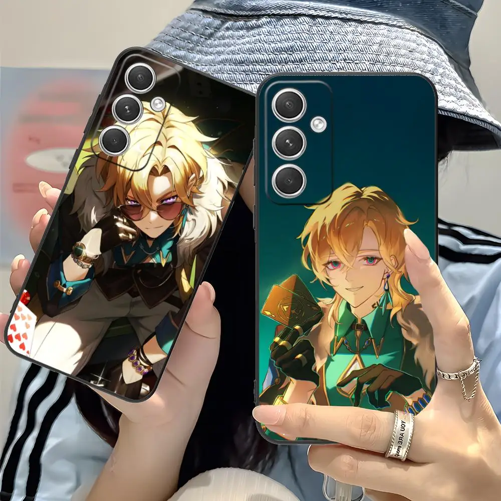 

Honkai Star Rail Aventurine Phone Case for Samsung Galaxy S25 S24 S23 S22 S21 S20 Note20 Plus FE Ultra Colour Protective Cover