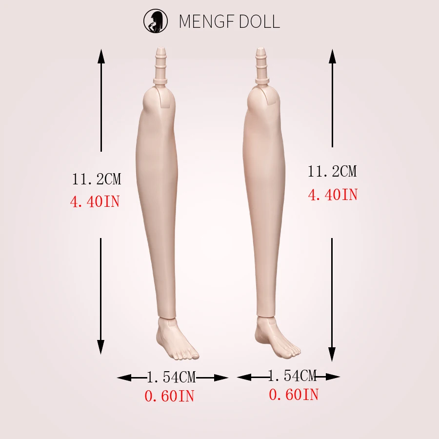 1/6 Puppe Hände Füße Super Weiß Beige Braun Puppe Zubehör 4 Geste Puppe Hände Dekore Für Weibliche Puppen – Detail 5