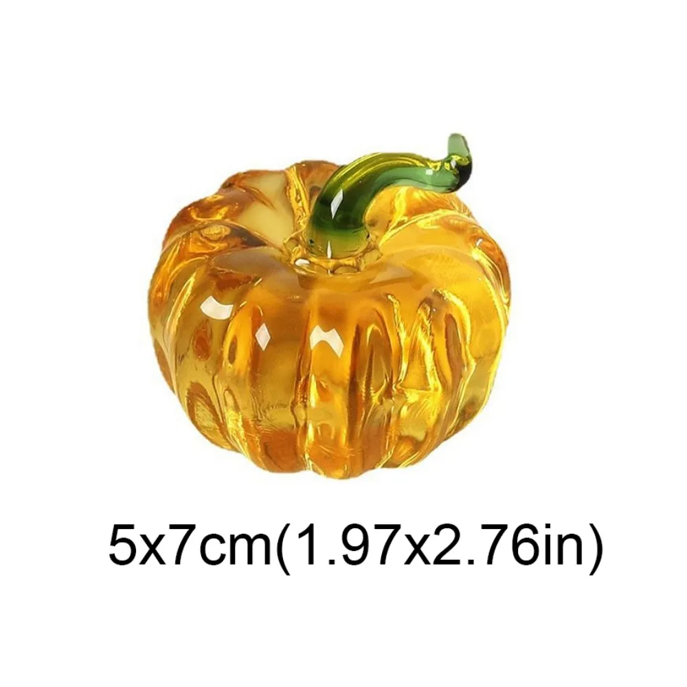 Pomegranate Pumpkin Pineapple Pumpkin Strawberry Fruit Ornaments Interesting Glass Crafts Artificial Fruit Decoration Mini
